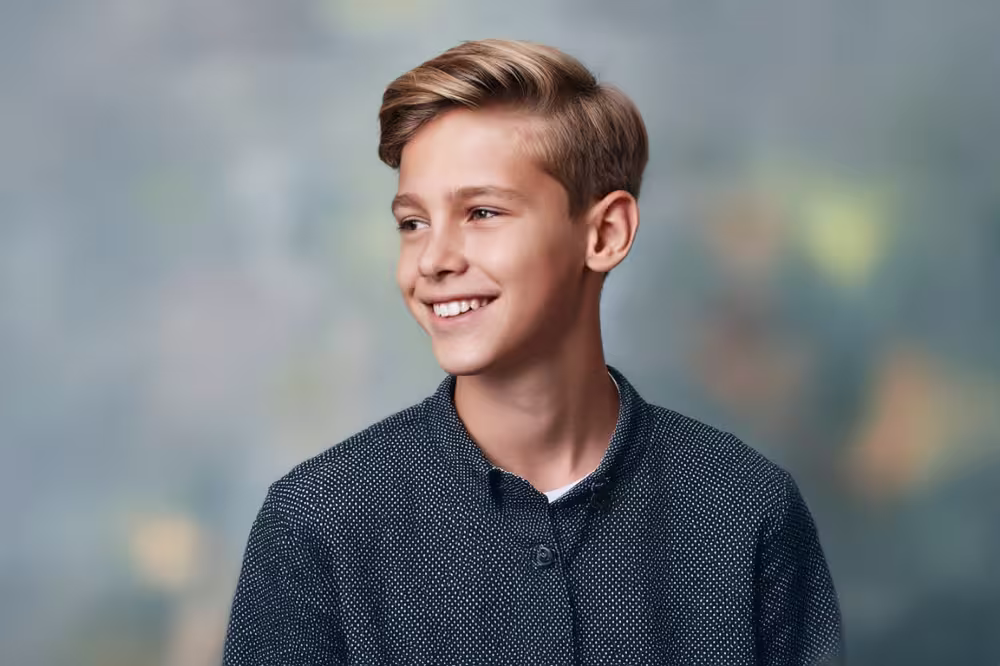 smiling boy